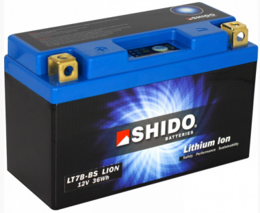 SHIDO Lithium Ion Batterie LT7B-BS 