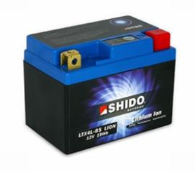 SHIDO Lithium Ion Batterie YTX4L-BS, LTX4L-BS (YT4L-BS) 