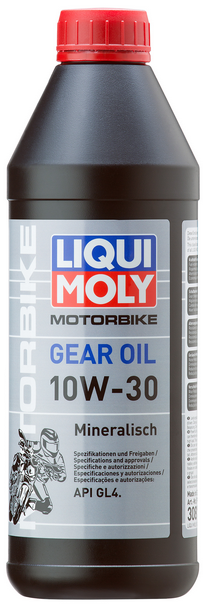 Motorbike Gear Oil 10W-30/1 Liter 